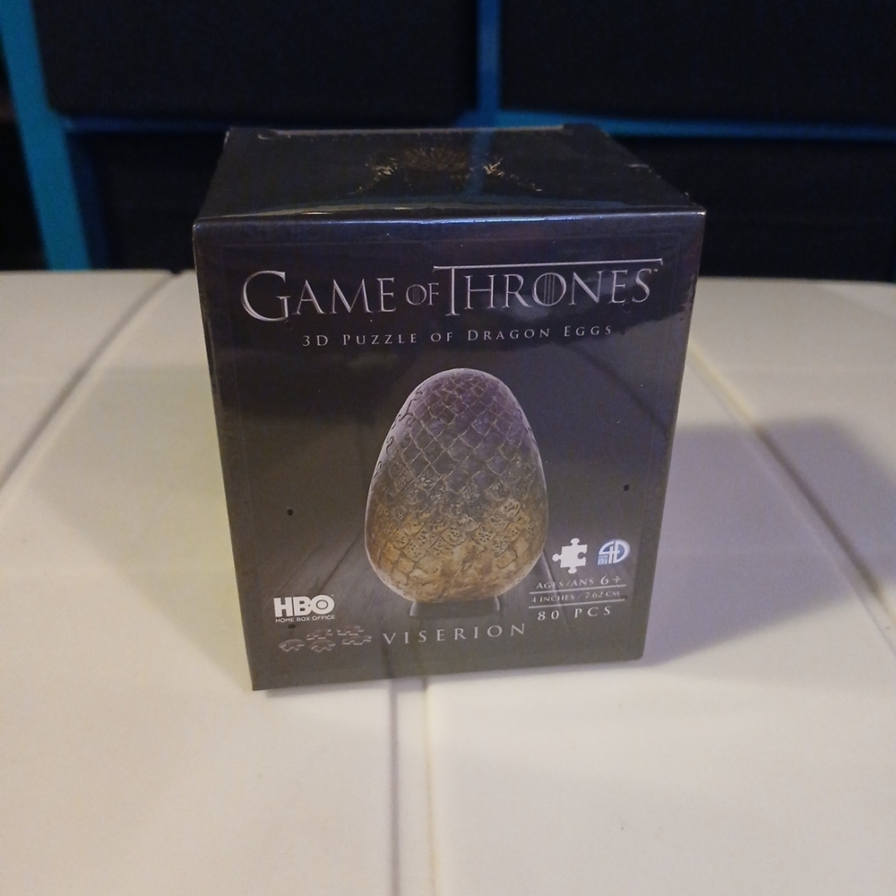 Game of Thrones 3D Puzzle of Dragon Eggs - Viserion